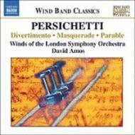 Persichetti - Divertimento / Masquerade / Parable IX | Naxos - Wind Band Classics 8570123