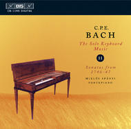 C.P.E. Bach Solo Keyboard Music  Volume 11 | BIS BISCD1195