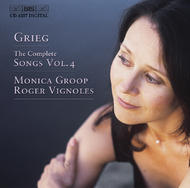 Grieg  The Complete Songs Volume 4 | BIS BISCD1257