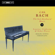 C.P.E. Bach Solo Keyboard Music  Volume 13 | BIS BISCD1328