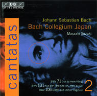 J. S. Bach  Cantatas, Volume 2 (BWV 71, 131, 106) | BIS BISCD781