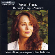 Grieg  The Complete Songs  Volume 2