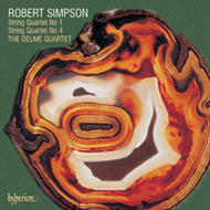 Robert Simpson - String Quartets 1 & 4 | Hyperion CDA66419