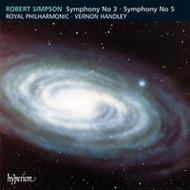 Robert Simpson - Symphonies 3 & 5 | Hyperion CDA66728