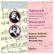 The Romantic Piano Concerto, Vol 37 - Npravnk & Blumenfeld | Hyperion - Romantic Piano Concertos CDA67511