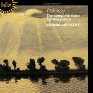 Debussy - Complete music for two pianos | Hyperion - Helios CDH55014
