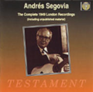 Andreas Segovia - Guitar Recital