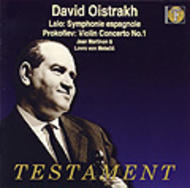 David Oistrakh plays Lalo, Prokofiev & other works | Testament SBT1116